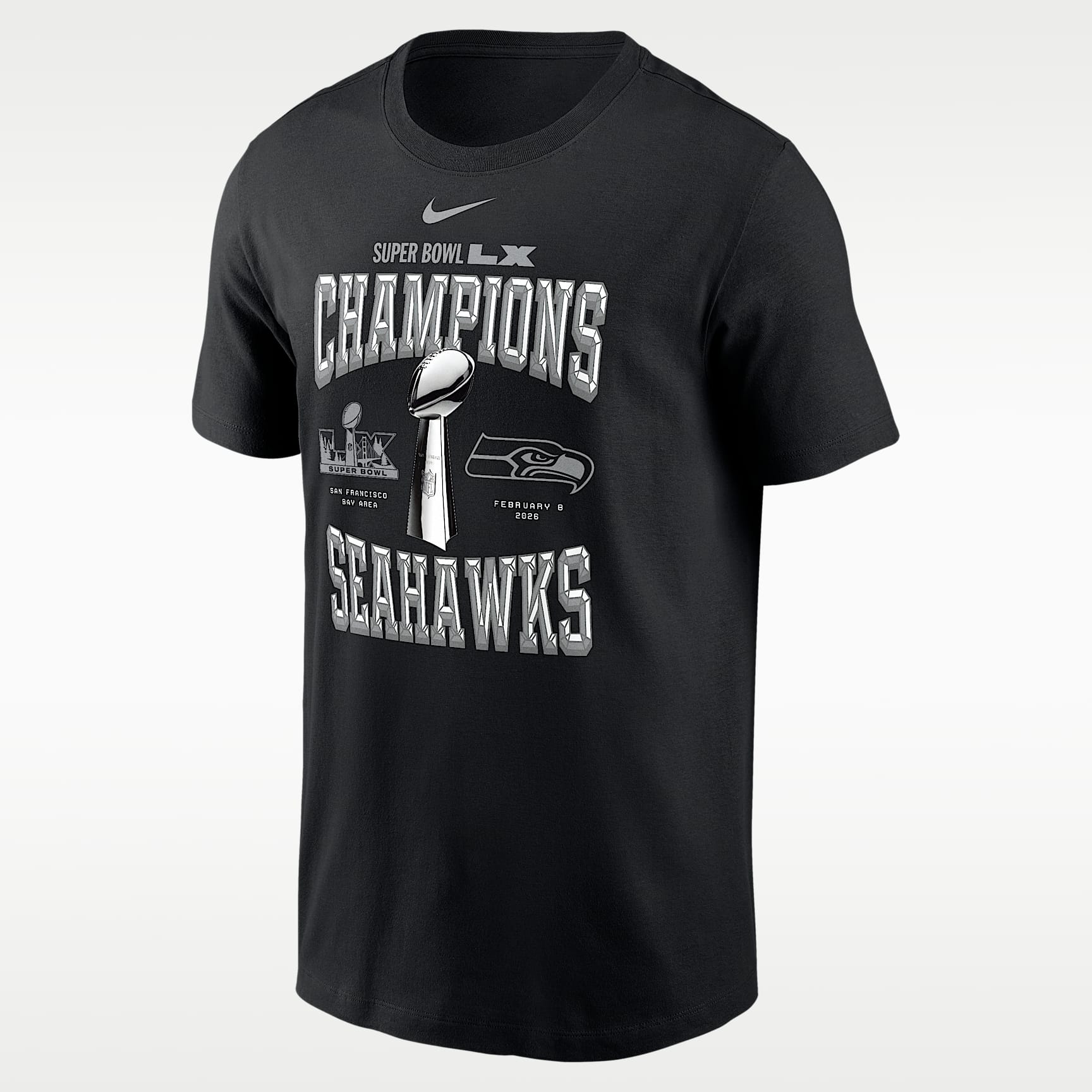 Seattle Seahawks Super Bowl LX Champions Trophy Collection Men's